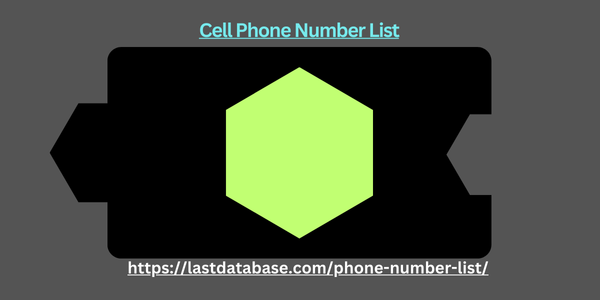 Cell Phone Number List