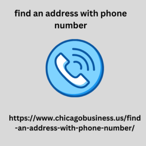 find an address with phone number