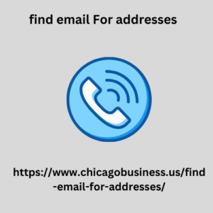 find email For addresses