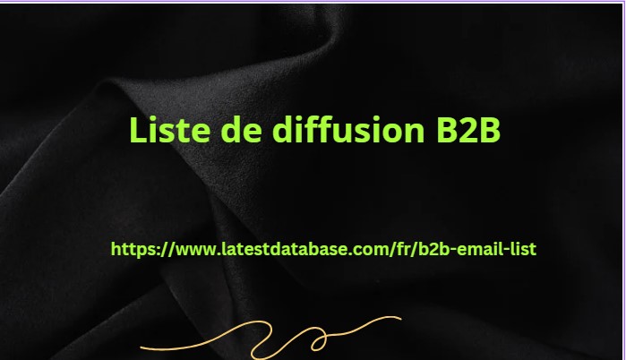 Liste de diffusion B2B