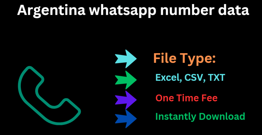 Argentina whatsapp number data