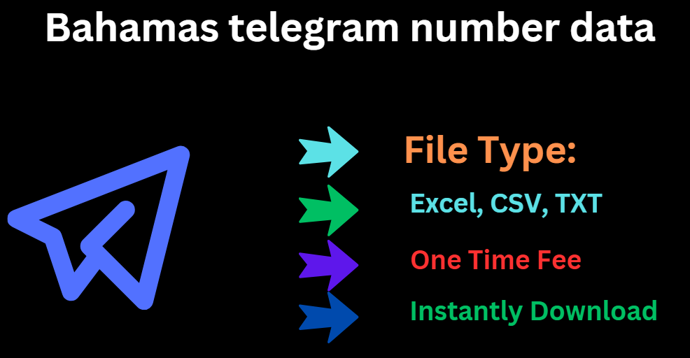 Bahamas telegram number data