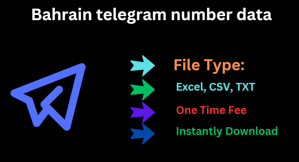 Bahrain telegram number data