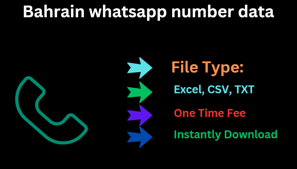 Bahrain whatsapp number data